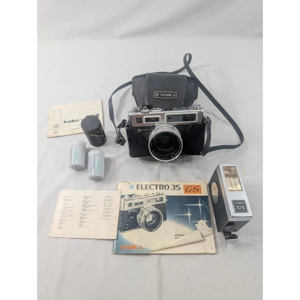 [Exc+5] Yashica Electro 35 GS Rangefinder 35mm Film Camera 45mm f/1.7 from JAPAN